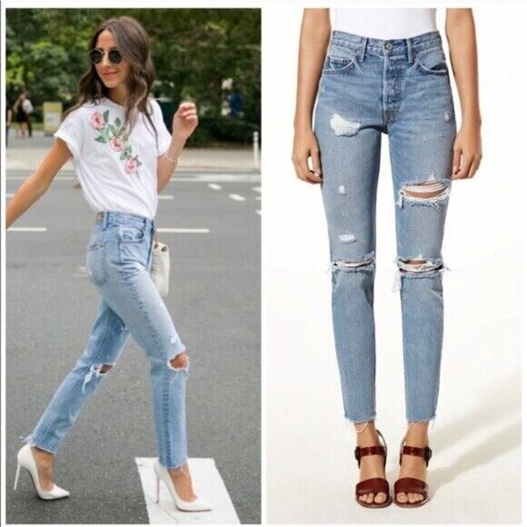 GRLFRND Denim - Grlfrnd the karolina high waist jeans 100% cotton NWTS size 27 (W)